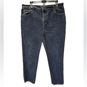 Style & Co. Classic Blue Denim Jeans With Stretch Womens Size 16